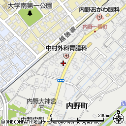 新潟県新潟市西区内野町753周辺の地図