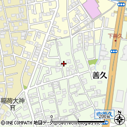 新潟県新潟市西区善久1020周辺の地図
