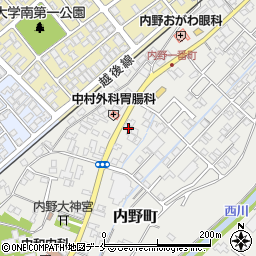 新潟県新潟市西区内野町769周辺の地図