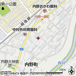 新潟県新潟市西区内野町860周辺の地図