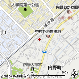 新潟県新潟市西区内野町701周辺の地図