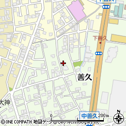 新潟県新潟市西区善久123周辺の地図