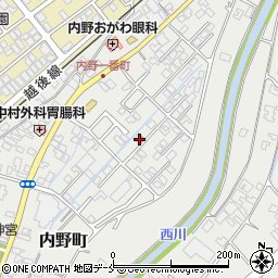 新潟県新潟市西区内野町847-1周辺の地図