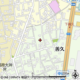 新潟県新潟市西区善久1036周辺の地図