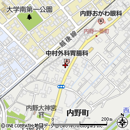 新潟県新潟市西区内野町752周辺の地図