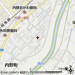 新潟県新潟市西区内野町832周辺の地図