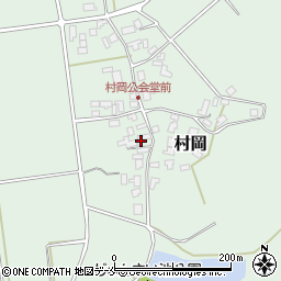 新潟県阿賀野市村岡1135周辺の地図