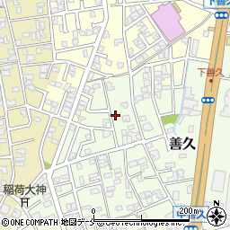 新潟県新潟市西区善久1021周辺の地図