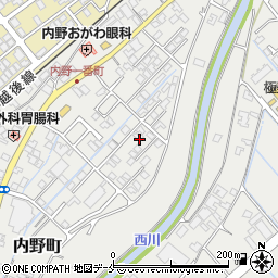 新潟県新潟市西区内野町832-1周辺の地図