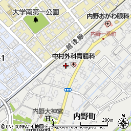 新潟県新潟市西区内野町711周辺の地図