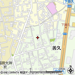 新潟県新潟市西区善久1035周辺の地図
