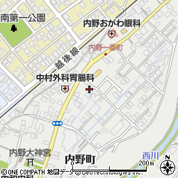新潟県新潟市西区内野町801周辺の地図