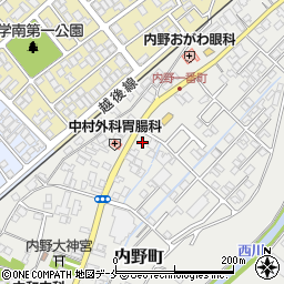 新潟県新潟市西区内野町802周辺の地図