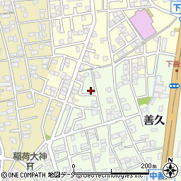 新潟県新潟市西区善久1013周辺の地図