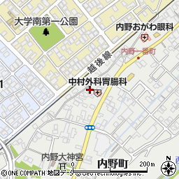 新潟県新潟市西区内野町718周辺の地図