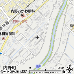 新潟県新潟市西区内野町832-2周辺の地図
