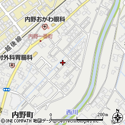 新潟県新潟市西区内野町833周辺の地図