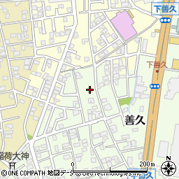 新潟県新潟市西区善久1034周辺の地図