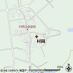 新潟県阿賀野市村岡1102周辺の地図