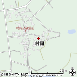 新潟県阿賀野市村岡1114周辺の地図