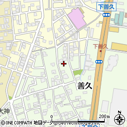 新潟県新潟市西区善久124周辺の地図