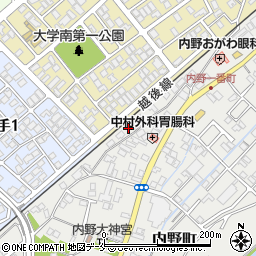 新潟県新潟市西区内野町714周辺の地図