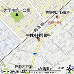 新潟県新潟市西区内野町749周辺の地図