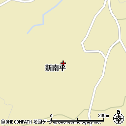 宮城県伊具郡丸森町大内新南平周辺の地図