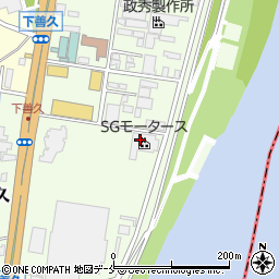 ＳＧモータース株式会社新潟店周辺の地図