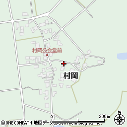 新潟県阿賀野市村岡1102-1周辺の地図