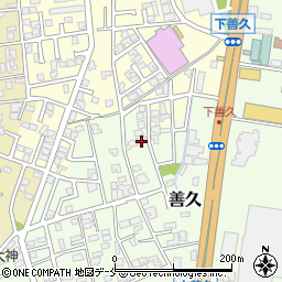 新潟県新潟市西区善久132-4周辺の地図