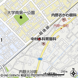 新潟県新潟市西区内野町722周辺の地図