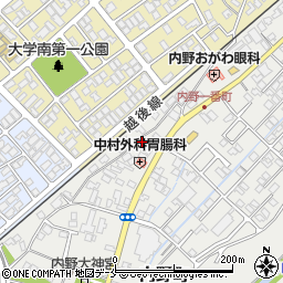 新潟県新潟市西区内野町725周辺の地図