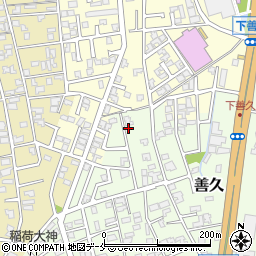 新潟県新潟市西区善久1028周辺の地図