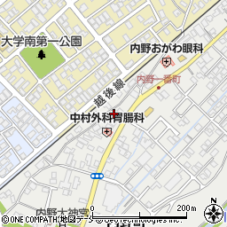 新潟県新潟市西区内野町729周辺の地図