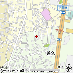 新潟県新潟市西区善久132-3周辺の地図