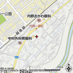 新潟県新潟市西区内野町842周辺の地図