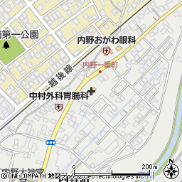 セブンイレブン新潟内野町店周辺の地図