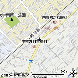 新潟県新潟市西区内野町745周辺の地図
