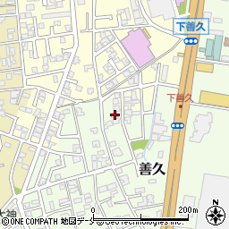 新潟県新潟市西区善久132周辺の地図