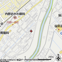 新潟県新潟市西区内野町827周辺の地図