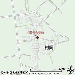 新潟県阿賀野市村岡1106周辺の地図