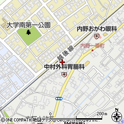 新潟県新潟市西区内野町727周辺の地図