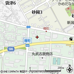 セブンイレブン亀田曙店周辺の地図