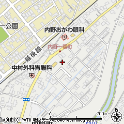 新潟県新潟市西区内野町841周辺の地図