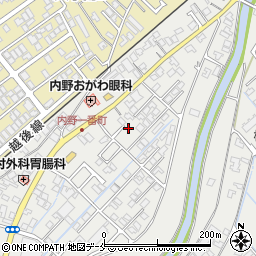新潟県新潟市西区内野町822周辺の地図