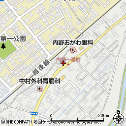新潟県新潟市西区内野町57周辺の地図