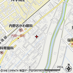 新潟県新潟市西区内野町816周辺の地図