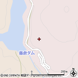 福島県伊達郡桑折町南半田藤倉周辺の地図
