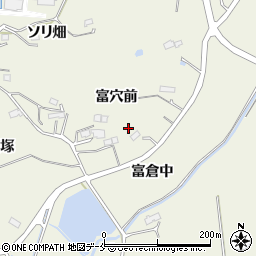 福島県新地町（相馬郡）駒ケ嶺（富穴前）周辺の地図